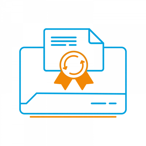 Elektroniczny podspis kwalifikowany wektorowy symbol Certum Mini / SimplySign